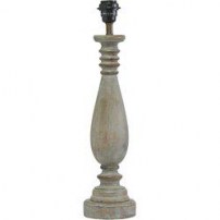 Lampenfuss Molly  Holz grau  Höhe 52 cm 106.00